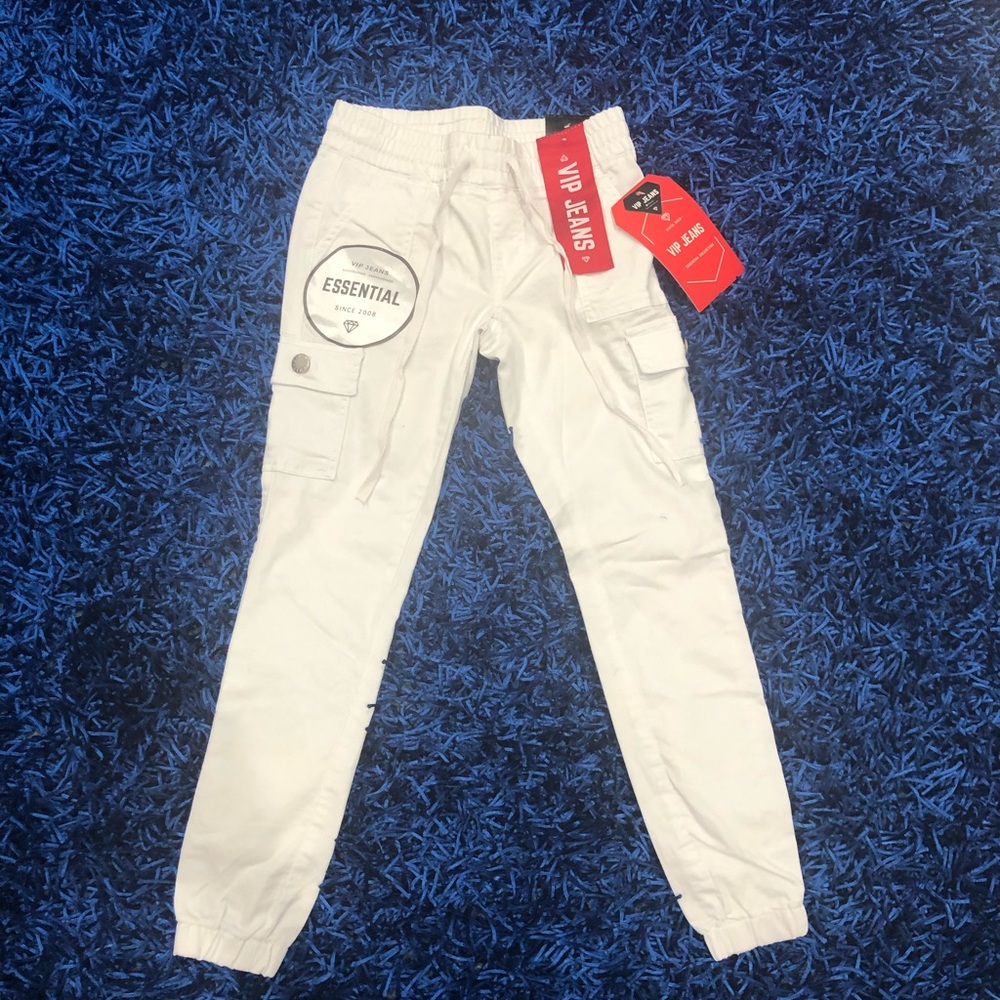 white jeans